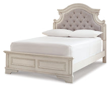 Load image into Gallery viewer, Realyn Full Panel Bed with Mirrored Dresser, Chest and Nightstand
