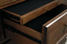 Load image into Gallery viewer, Flynnter Queen Panel Bed with 2 Storage Drawers with Dresser
