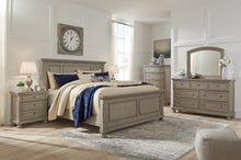 Load image into Gallery viewer, Lettner King Panel Bed with Dresser
