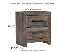 Load image into Gallery viewer, Drystan Queen Panel Headboard with Mirrored Dresser, Chest and Nightstand
