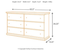 Load image into Gallery viewer, Maribel Twin Panel Headboard with Dresser
