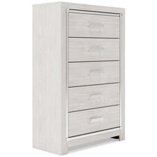 Load image into Gallery viewer, Altyra Queen Bookcase Headboard with Mirrored Dresser, Chest and Nightstand
