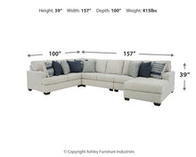 Load image into Gallery viewer, Lowder 5-Piece Sectional with Ottoman
