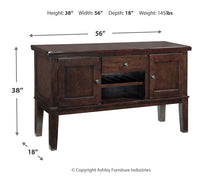 Load image into Gallery viewer, Haddigan Dining Table and 6 Chairs with Storage
