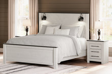 Load image into Gallery viewer, Schoenberg King Panel Bed with Dresser

