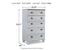Load image into Gallery viewer, Haven Bay Queen Panel Storage Bed with Mirrored Dresser and Chest
