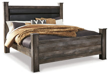 Load image into Gallery viewer, Wynnlow King Poster Bed with Mirrored Dresser, Chest and 2 Nightstands
