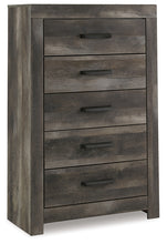 Load image into Gallery viewer, Wynnlow King Poster Bed with Mirrored Dresser, Chest and 2 Nightstands
