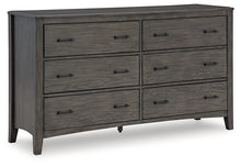 Load image into Gallery viewer, Montillan California King Panel Bed with Dresser
