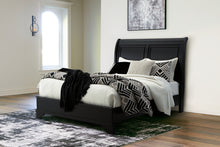 Load image into Gallery viewer, Chylanta Queen Sleigh Bed with Mirrored Dresser

