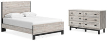 Load image into Gallery viewer, Vessalli Queen Panel Bed with Dresser
