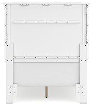 Load image into Gallery viewer, Fortman Twin Panel Bed with Mirrored Dresser
