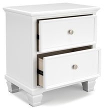 Load image into Gallery viewer, Fortman King Panel Bed with Mirrored Dresser and 2 Nightstands
