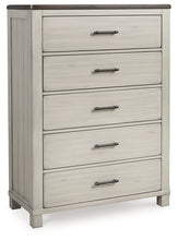 Load image into Gallery viewer, Darborn Queen Panel Bed with Mirrored Dresser and Chest
