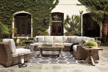 Load image into Gallery viewer, Beachcroft 5-Piece Outdoor Sectional with Coffee Table and 2 End Tables
